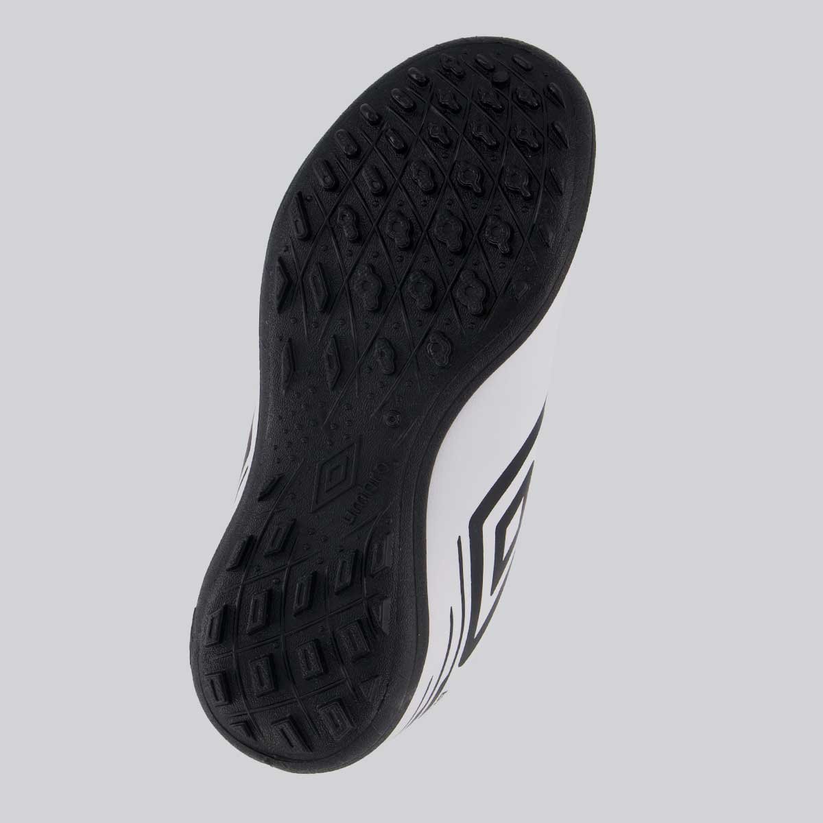Chuteira Umbro Brave Society Juvenil Branco Branco/Preto 5