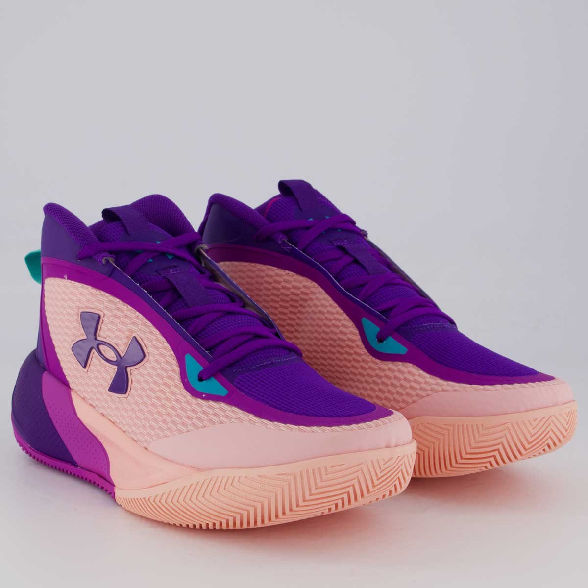 Tênis Under Armour Swish 2 Roxo Roxo/Rosa 2