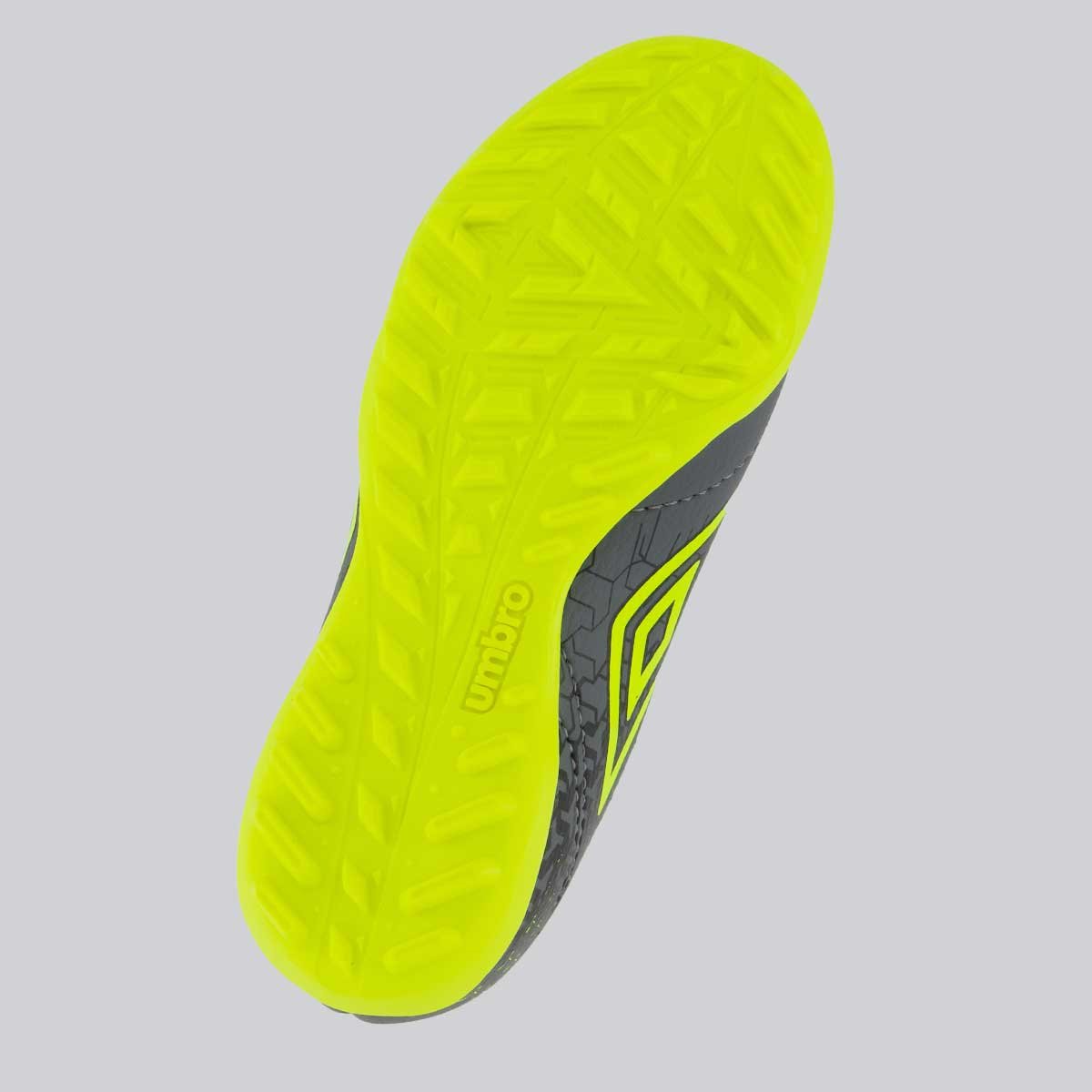 Chuteira Umbro Class Neo Society Juvenil Cinza e Verde Cinza/Verde 5