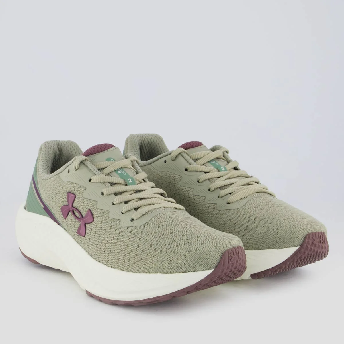Tênis Under Armour Charged Wing 2 Feminino Verde Verde 2