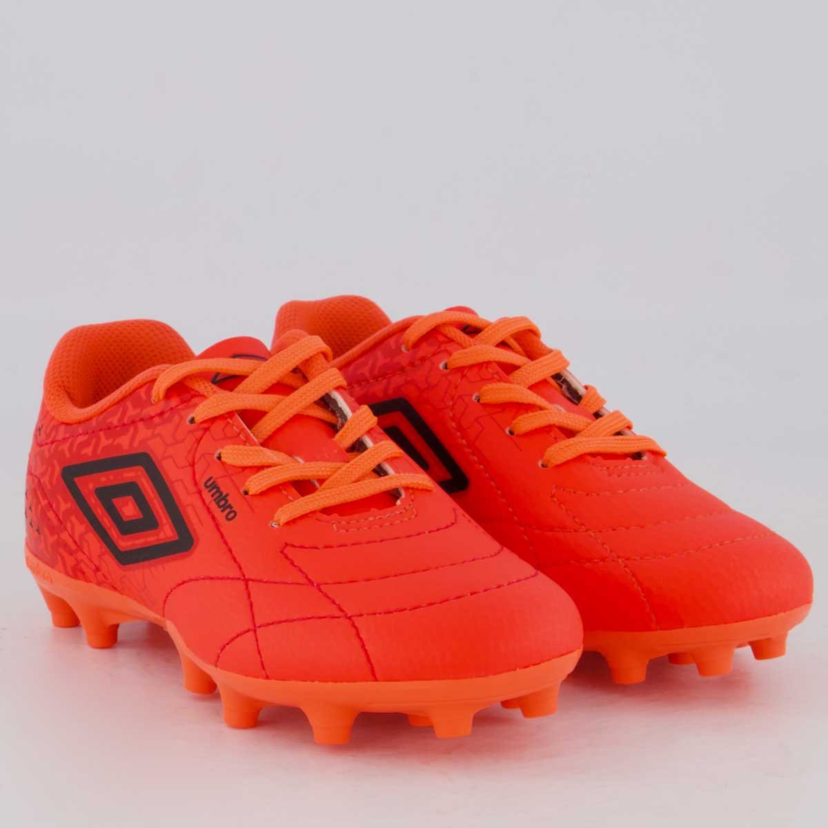 Chuteira Umbro Class Neo Campo Juvenil Coral Coral 2