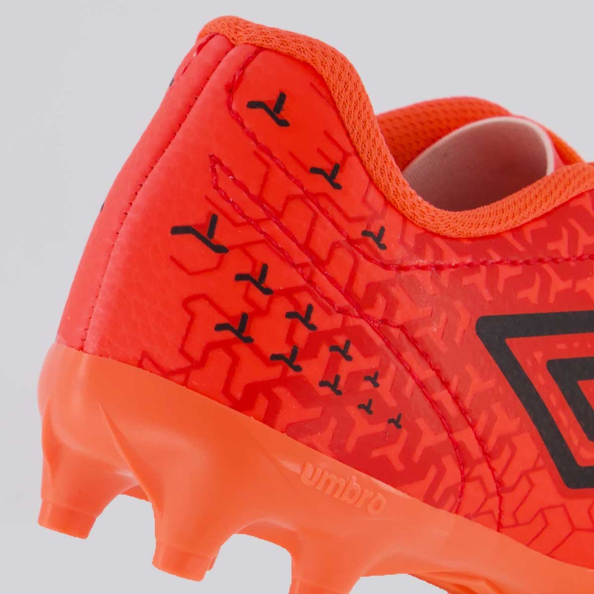 Chuteira Umbro Class Neo Campo Juvenil Coral Coral 6