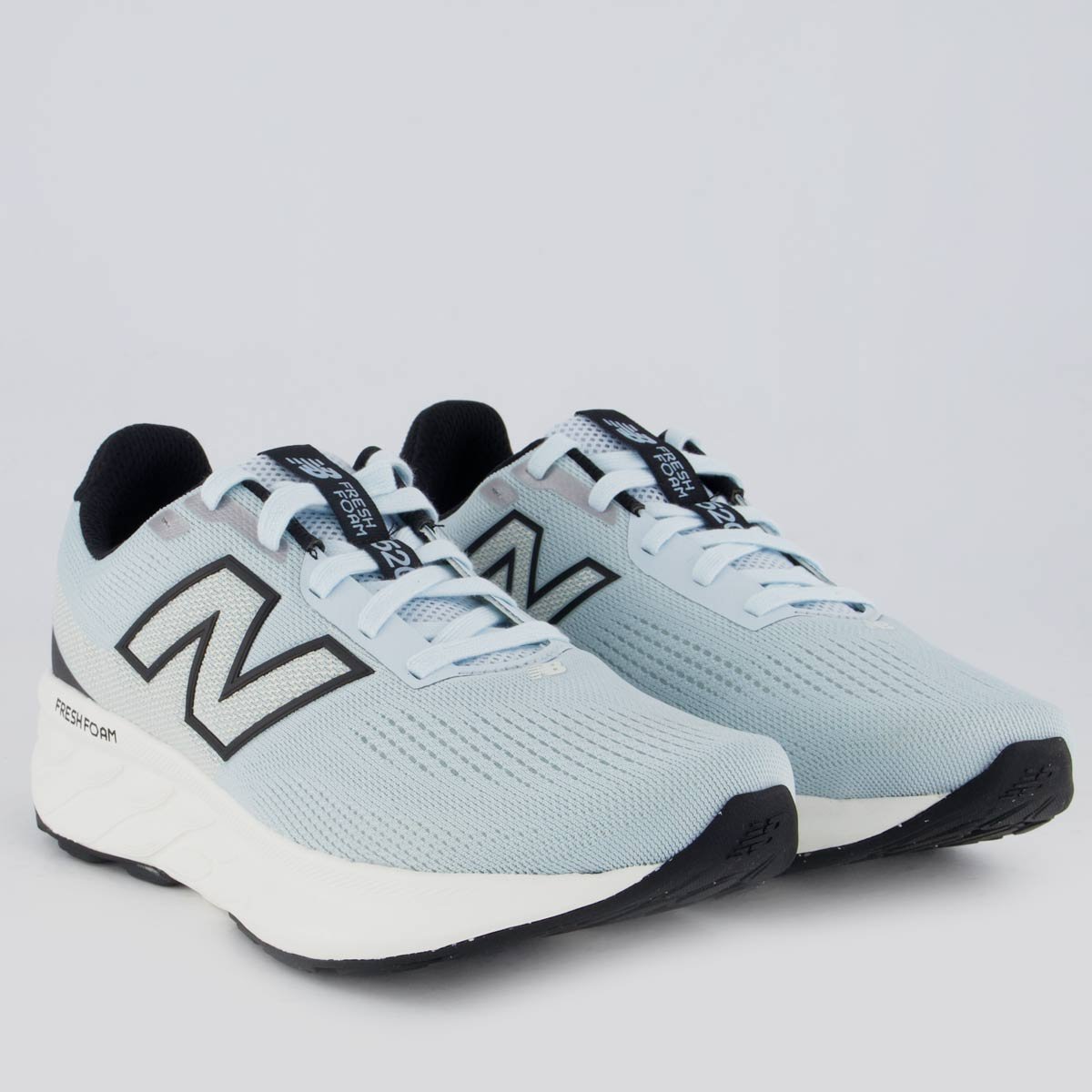 Tênis New Balance Fresh Foam 520 V9 Feminino Azul Claro Azul/Preto 2