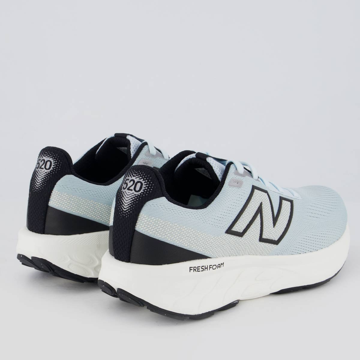 Tênis New Balance Fresh Foam 520 V9 Feminino Azul Claro Azul/Preto 3