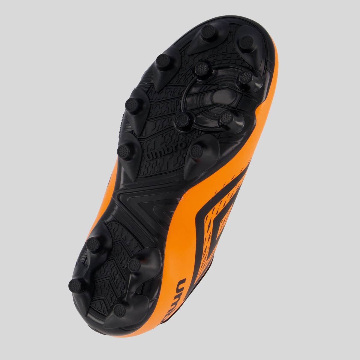 Chuteira Umbro X-Diamond Campo Juvenil Laranja Laranja/Preto 5