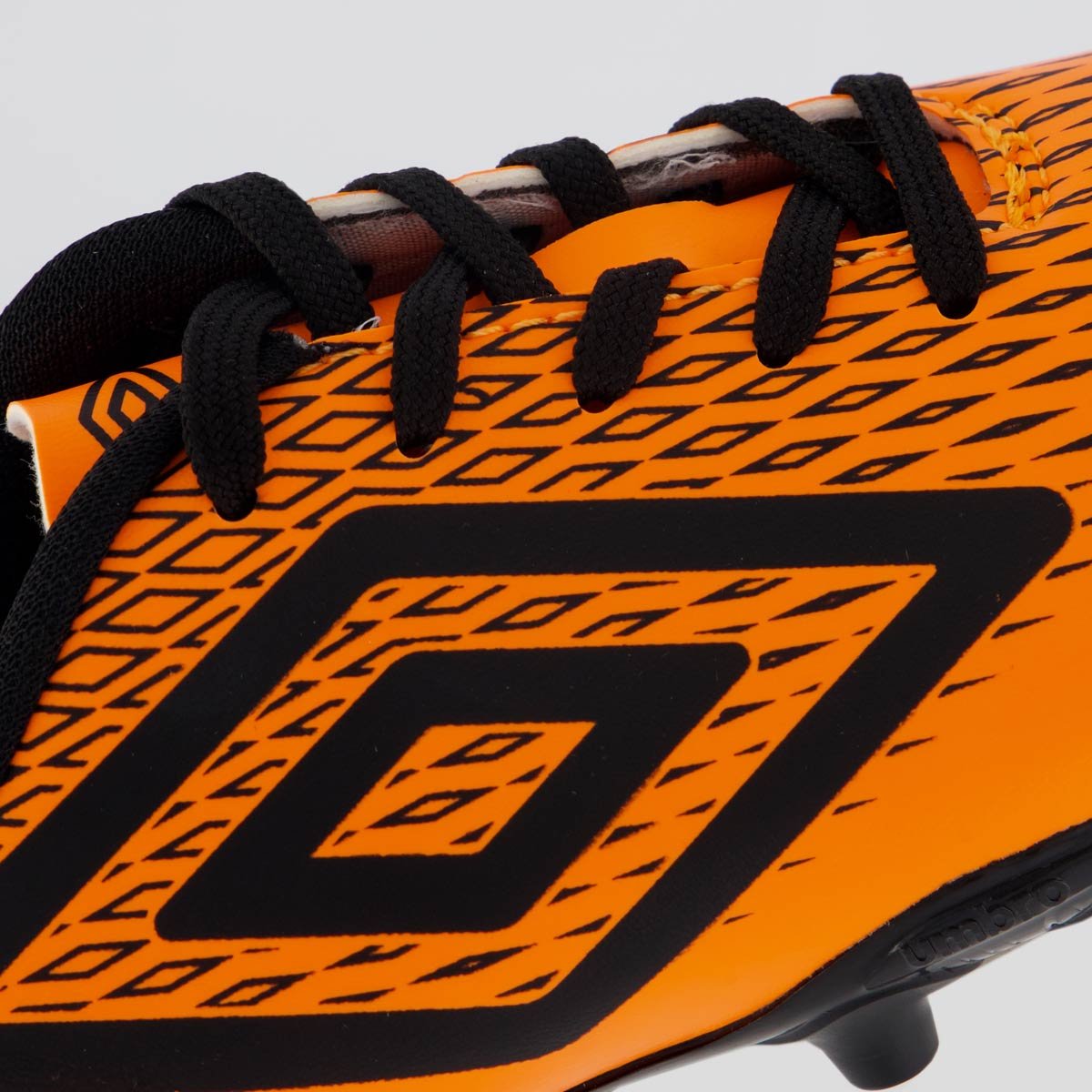 Chuteira Umbro X-Diamond Campo Juvenil Laranja Laranja/Preto 7