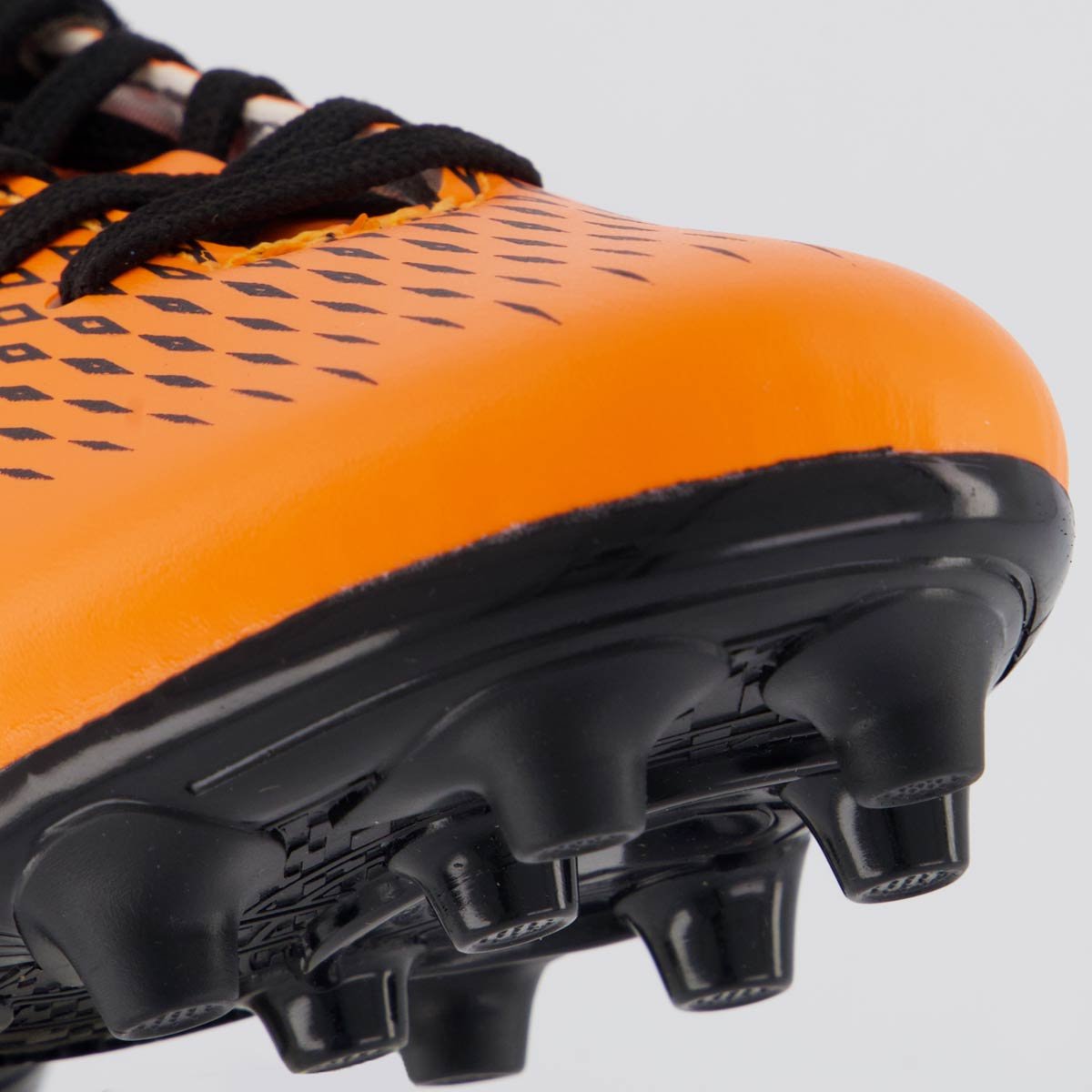 Chuteira Umbro X-Diamond Campo Juvenil Laranja Laranja/Preto 8