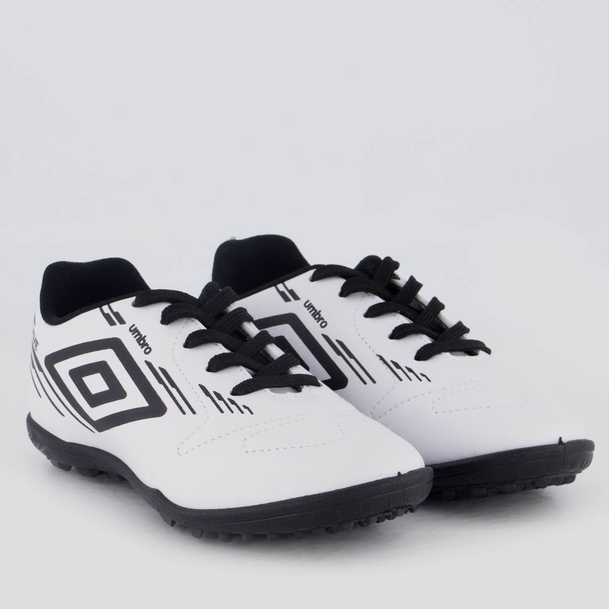 Chuteira Umbro Brave II Society Juvenil Branca e Preta Branco/Preto 2