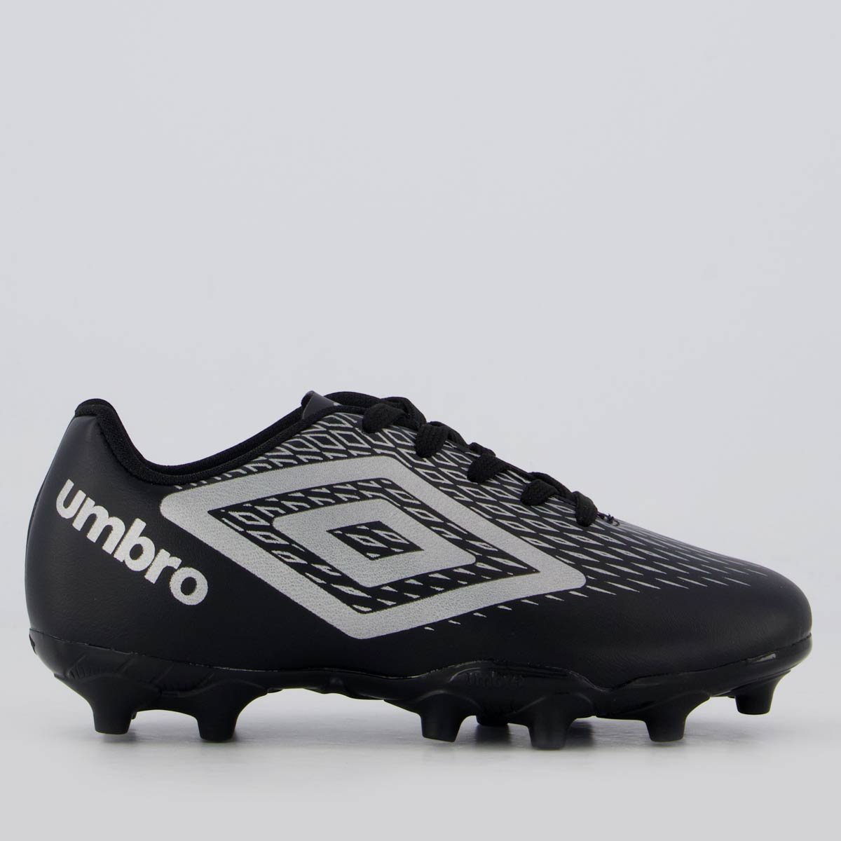 Chuteira Umbro X-Diamond Campo Juvenil Preta