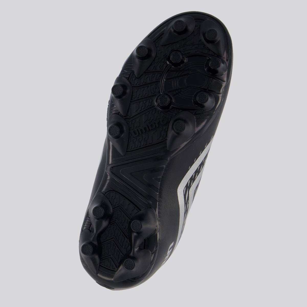 Chuteira Umbro X-Diamond Campo Juvenil Preta Preto 5