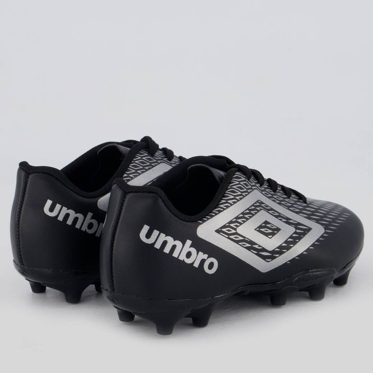 Chuteira Umbro X-Diamond Campo Juvenil Preta Preto 3