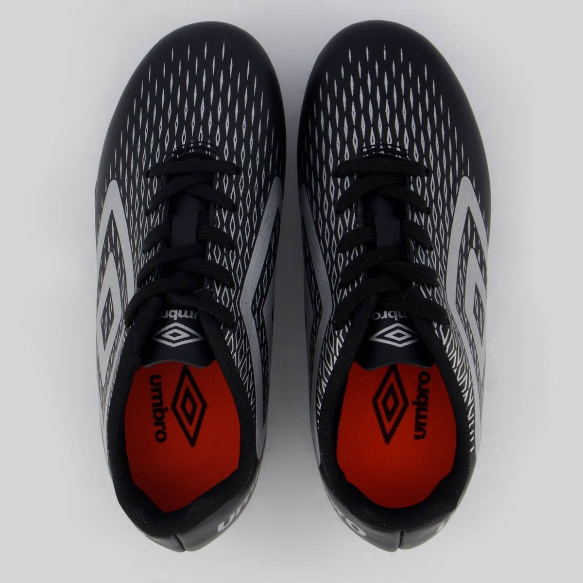 Chuteira Umbro X-Diamond Campo Juvenil Preta Preto 4