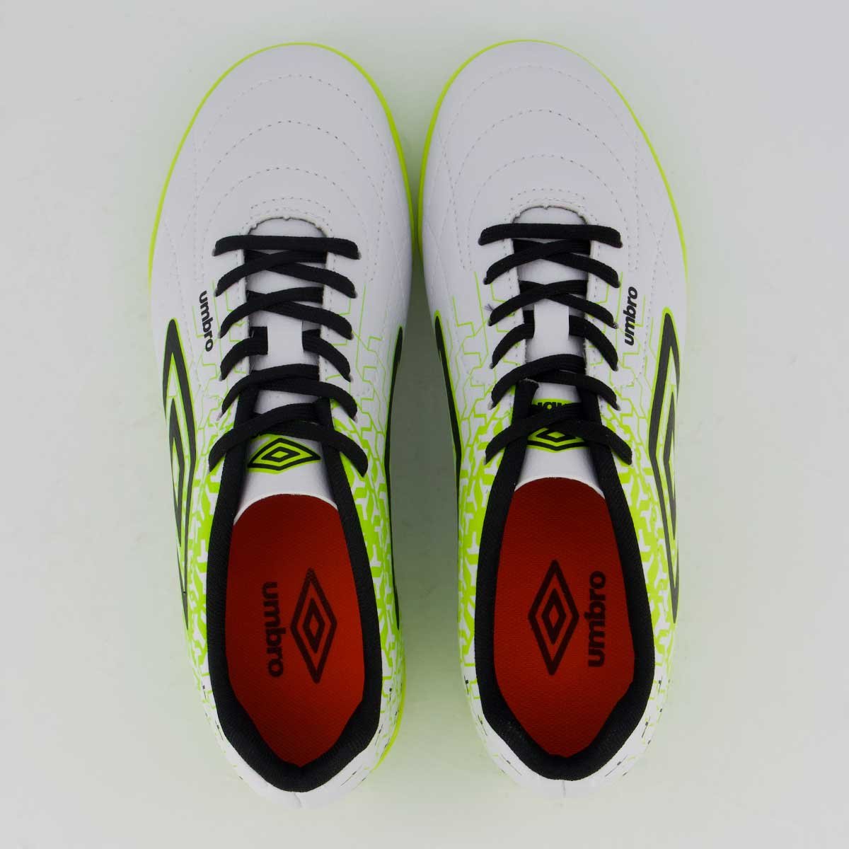Chuteira Umbro Class Neo Society Branca e Verde Branco/Verde 4