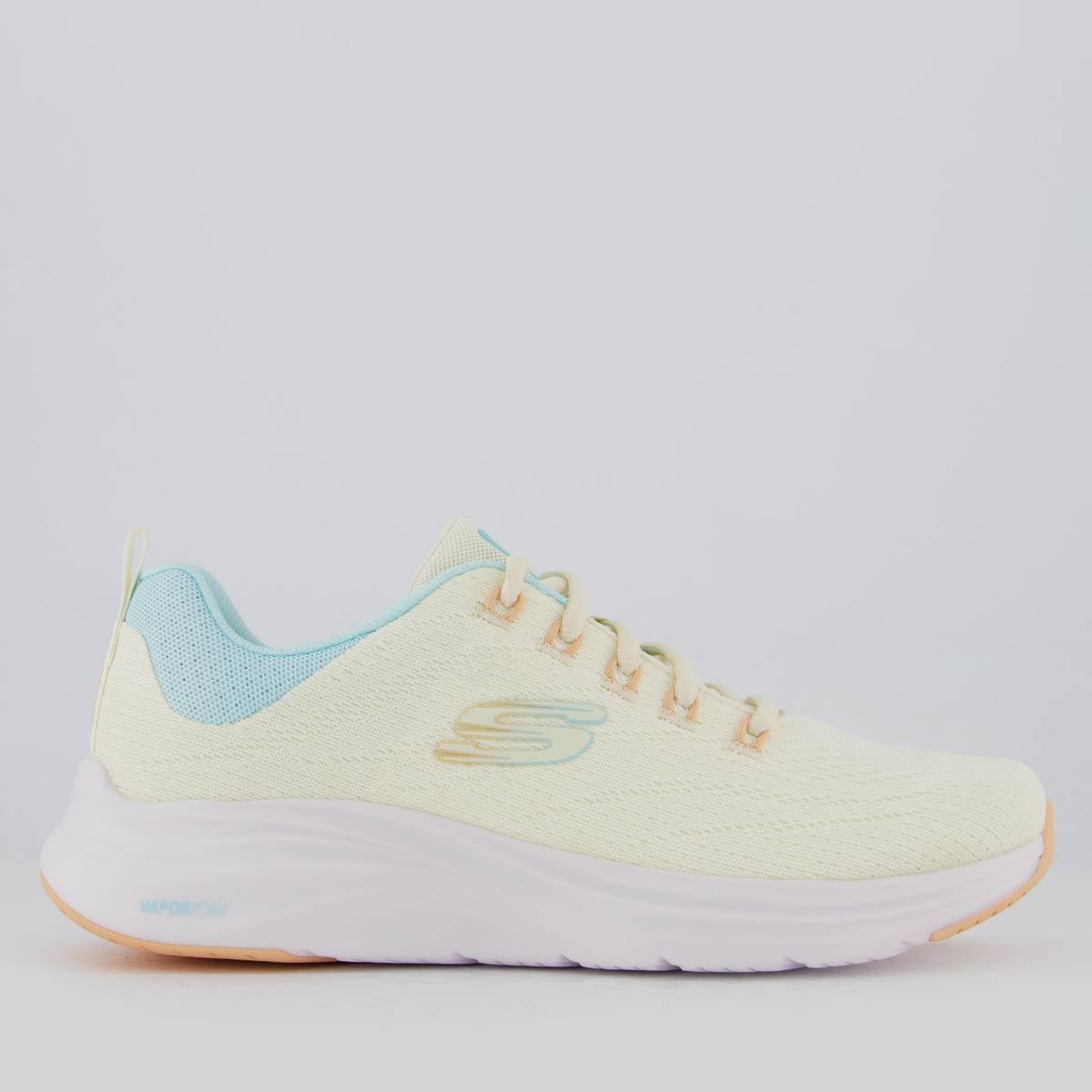 Tênis Skechers Vapor Foam Feminino Bege Bege 1