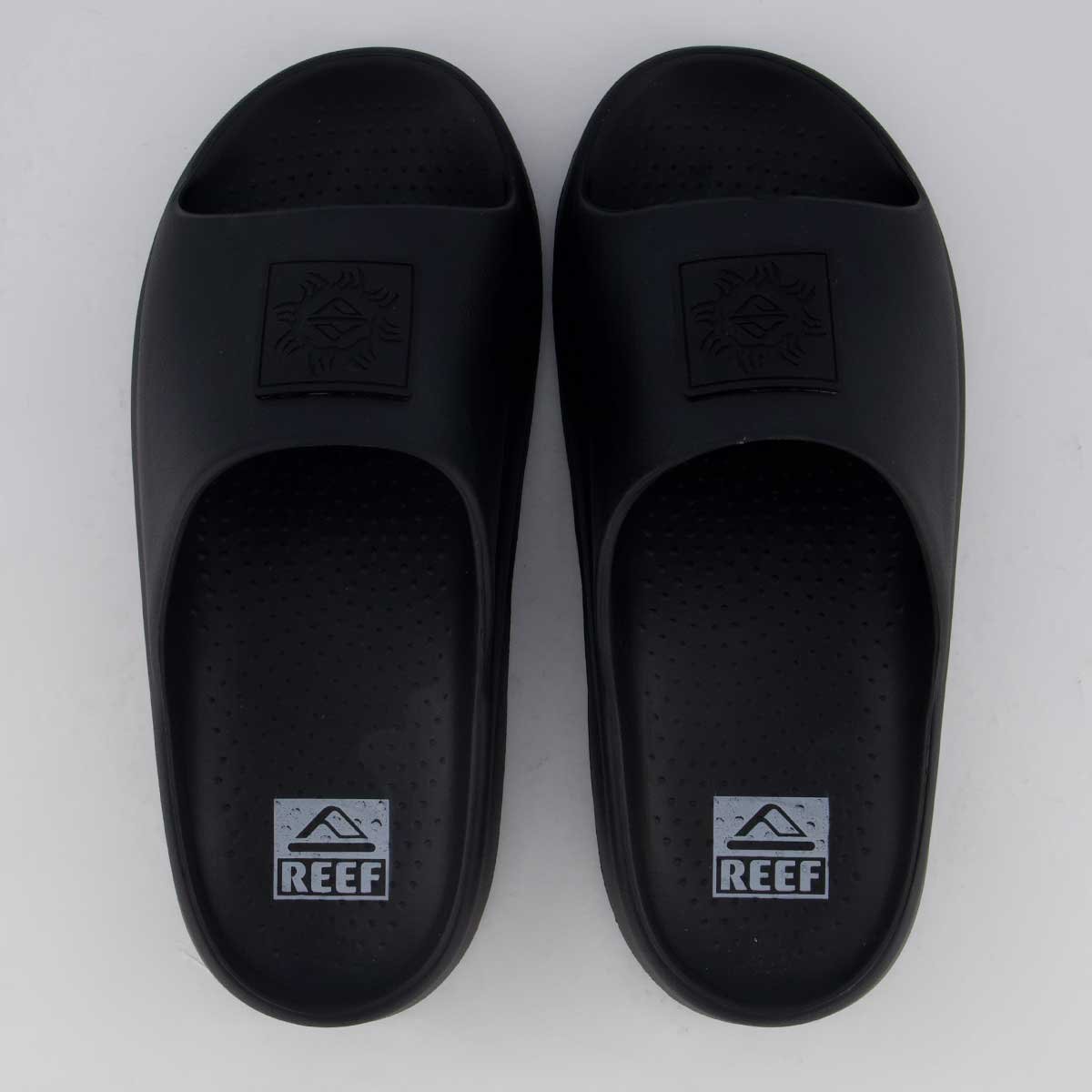 Chinelo Reef Slide Rybrcan Preto Preto 1