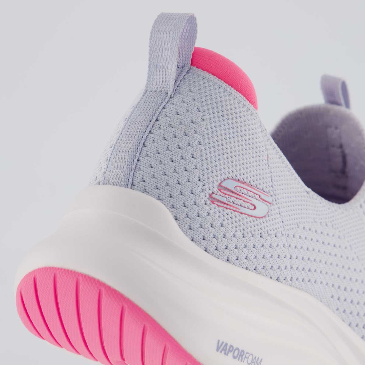 Tênis Skechers Vapor Foam Feminino Lilás e Branco Lilás/Rosa 6