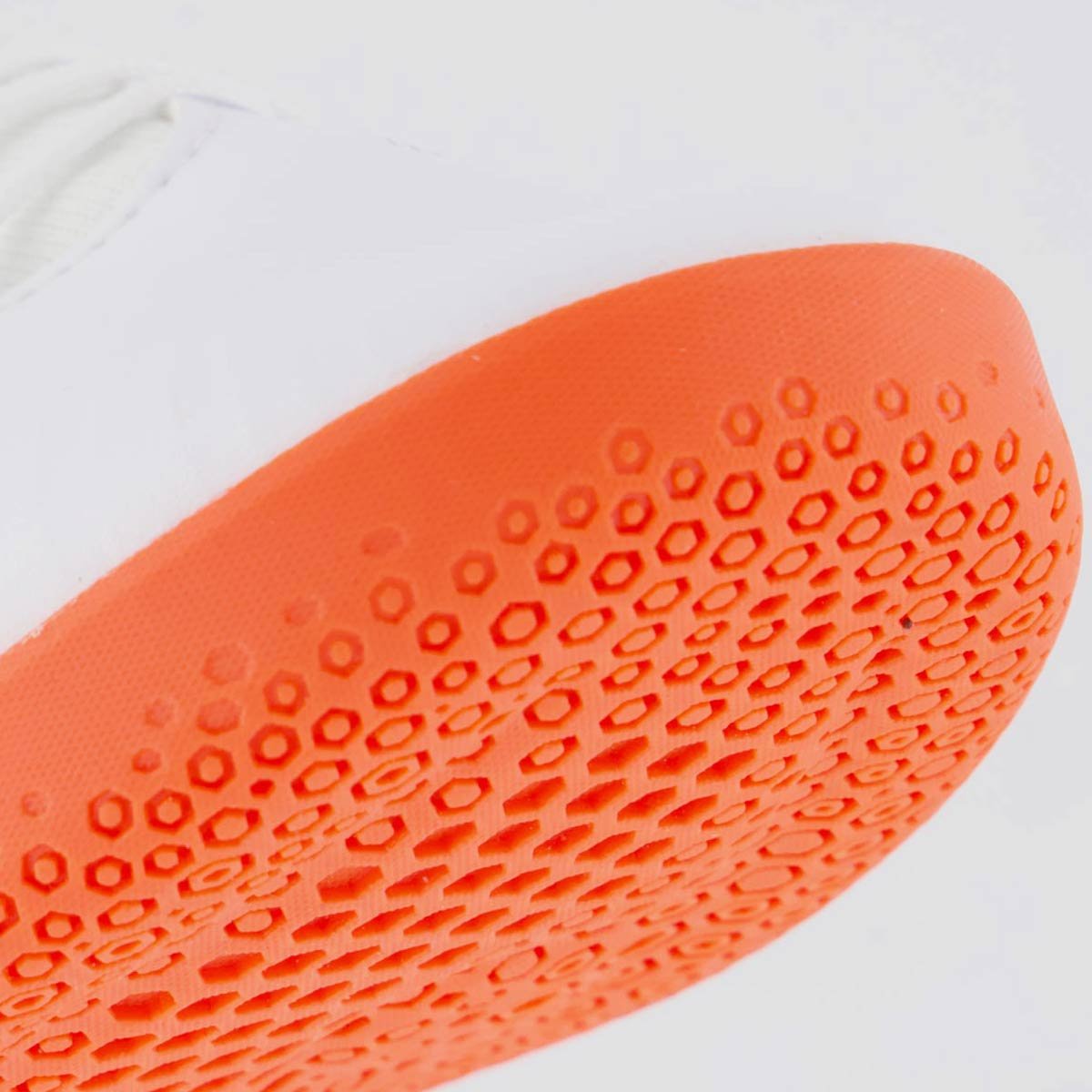 Chuteira Puma King Match IT Futsal Branca e Laranja Branco/Laranja 8