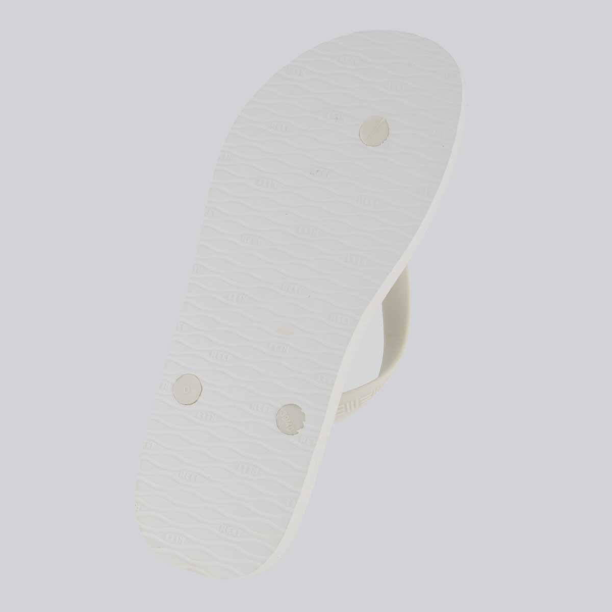 Chinelo Reef Seaside Branco Branco 5