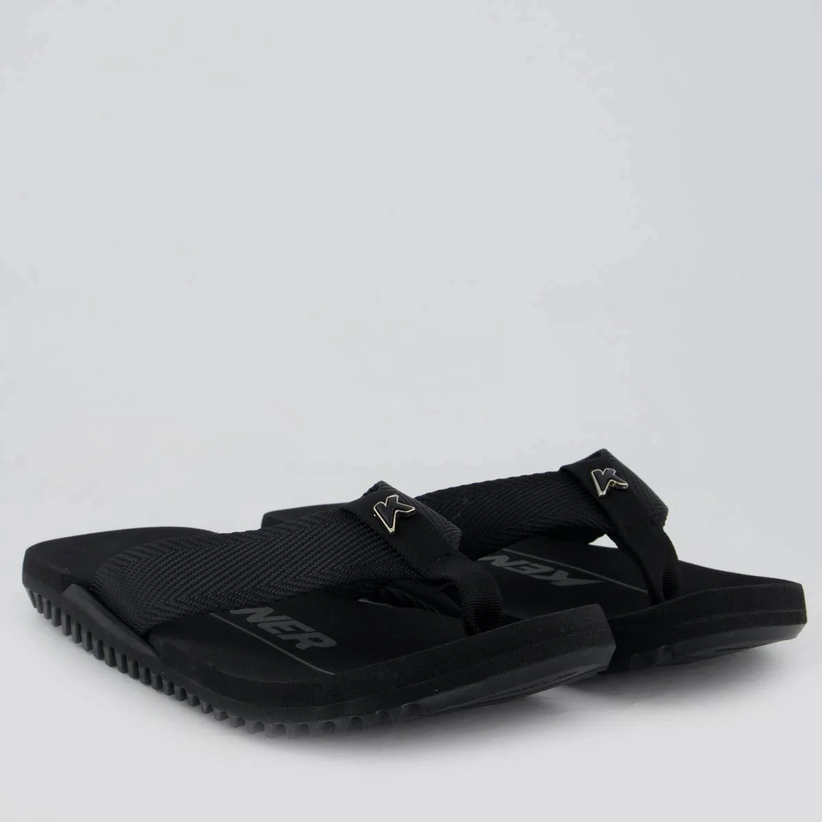 Chinelo Kenner NK6 Preto Preto 3