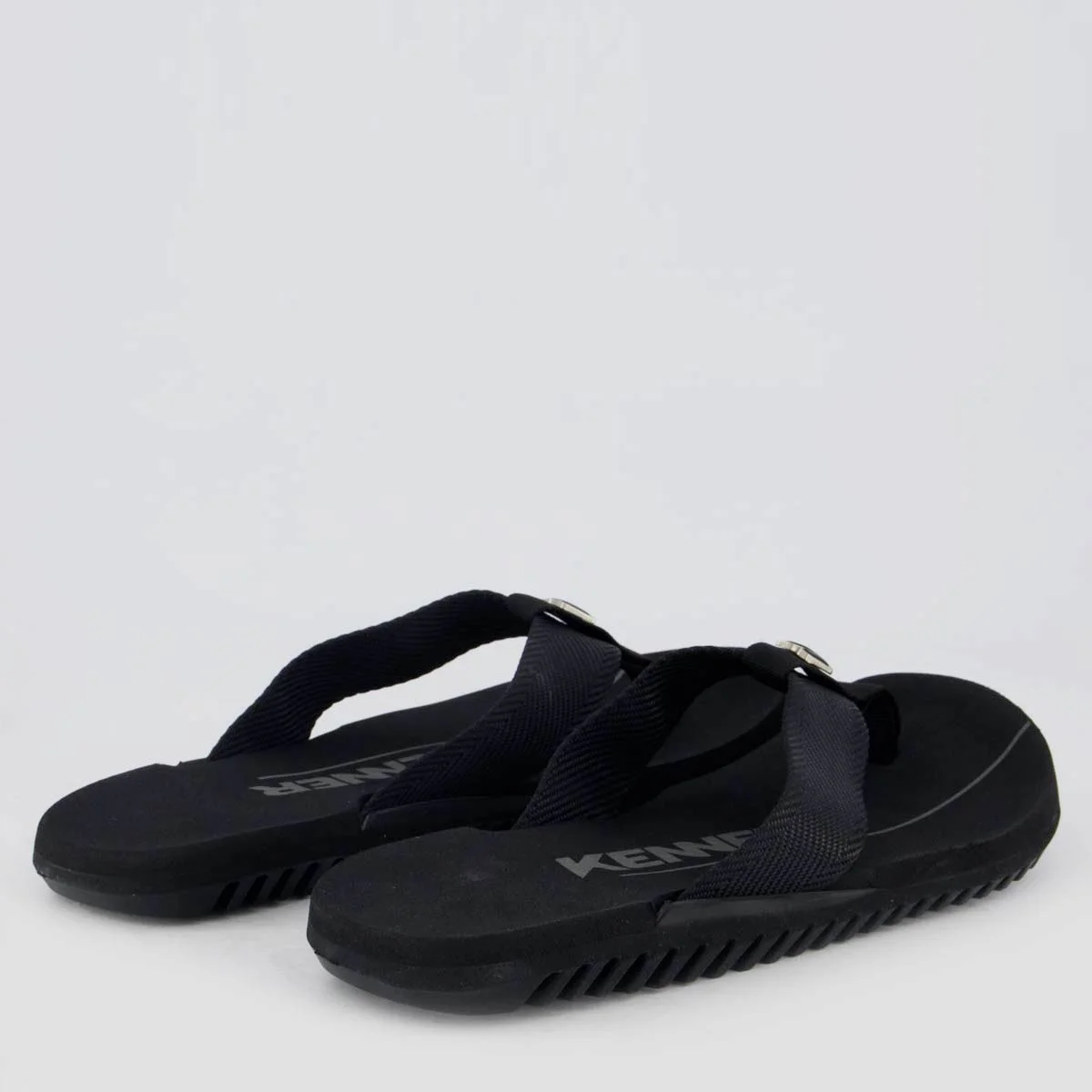 Chinelo Kenner NK6 Preto Preto 4