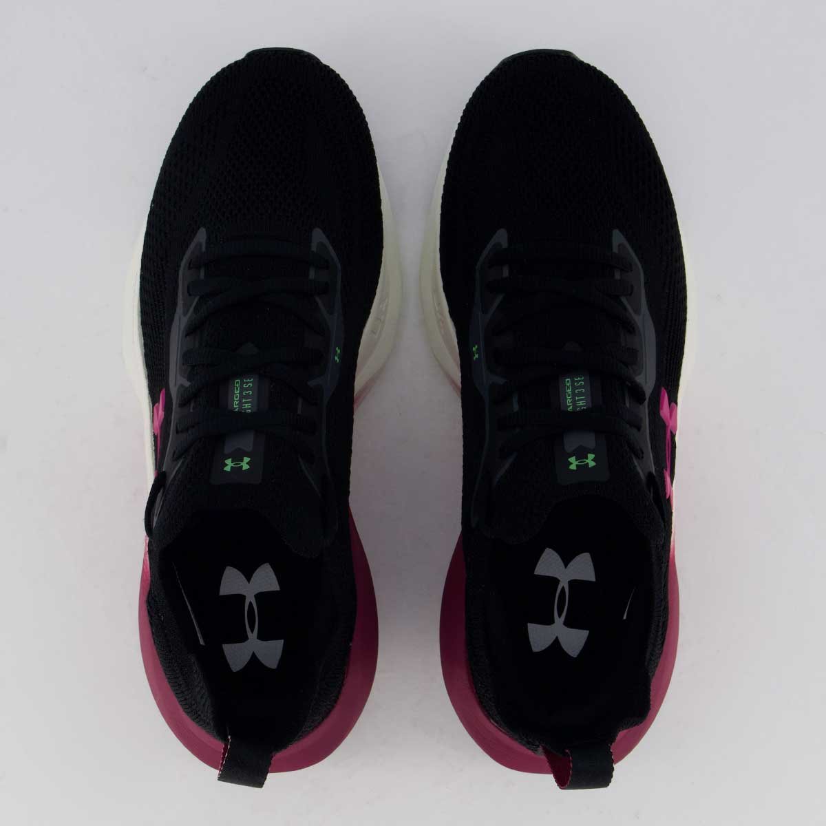 Tênis Under Armour Charged Slight 3 SE Feminino Preto e Roxo Preto/Roxo 4