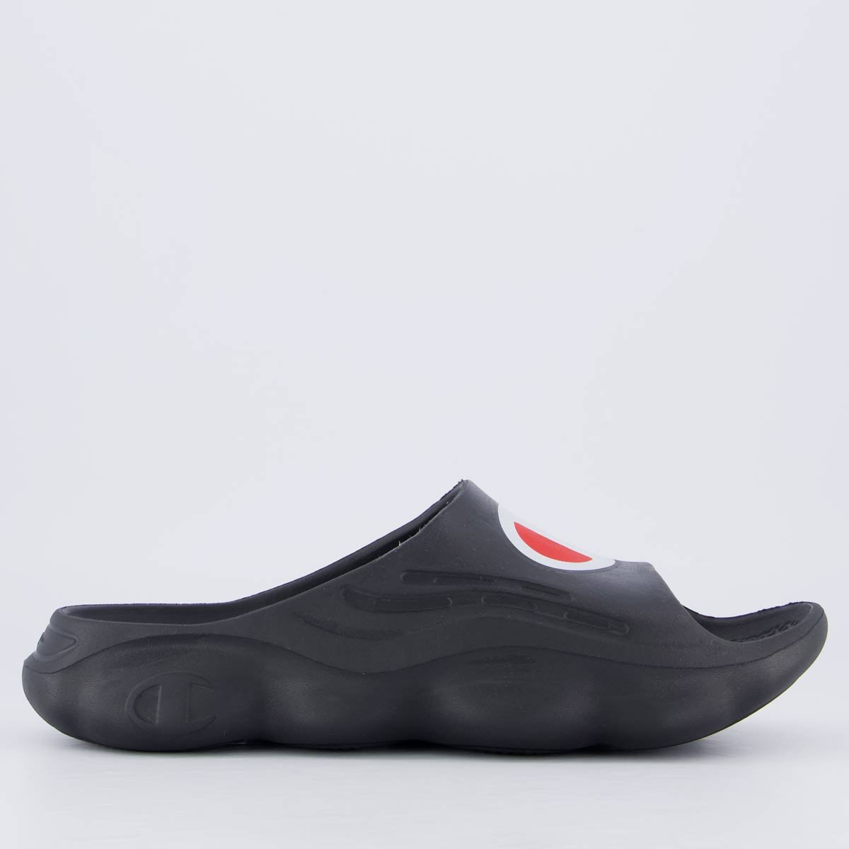 Chinelo Champion Nuvem Spheric Preto Preto 2
