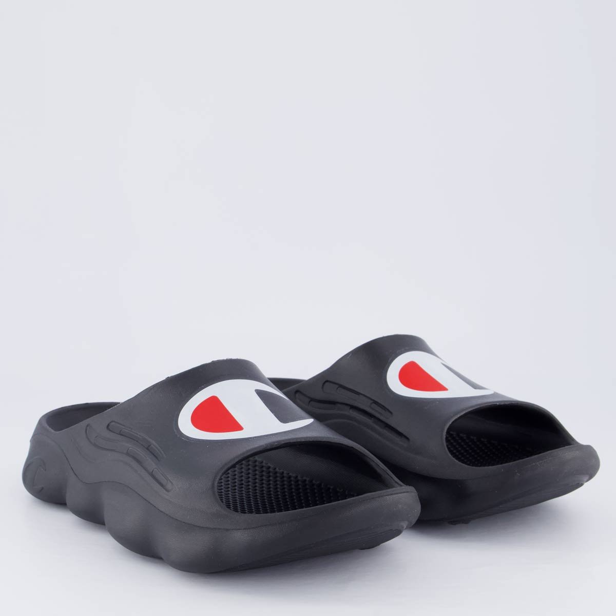 Chinelo Champion Nuvem Spheric Preto Preto 3