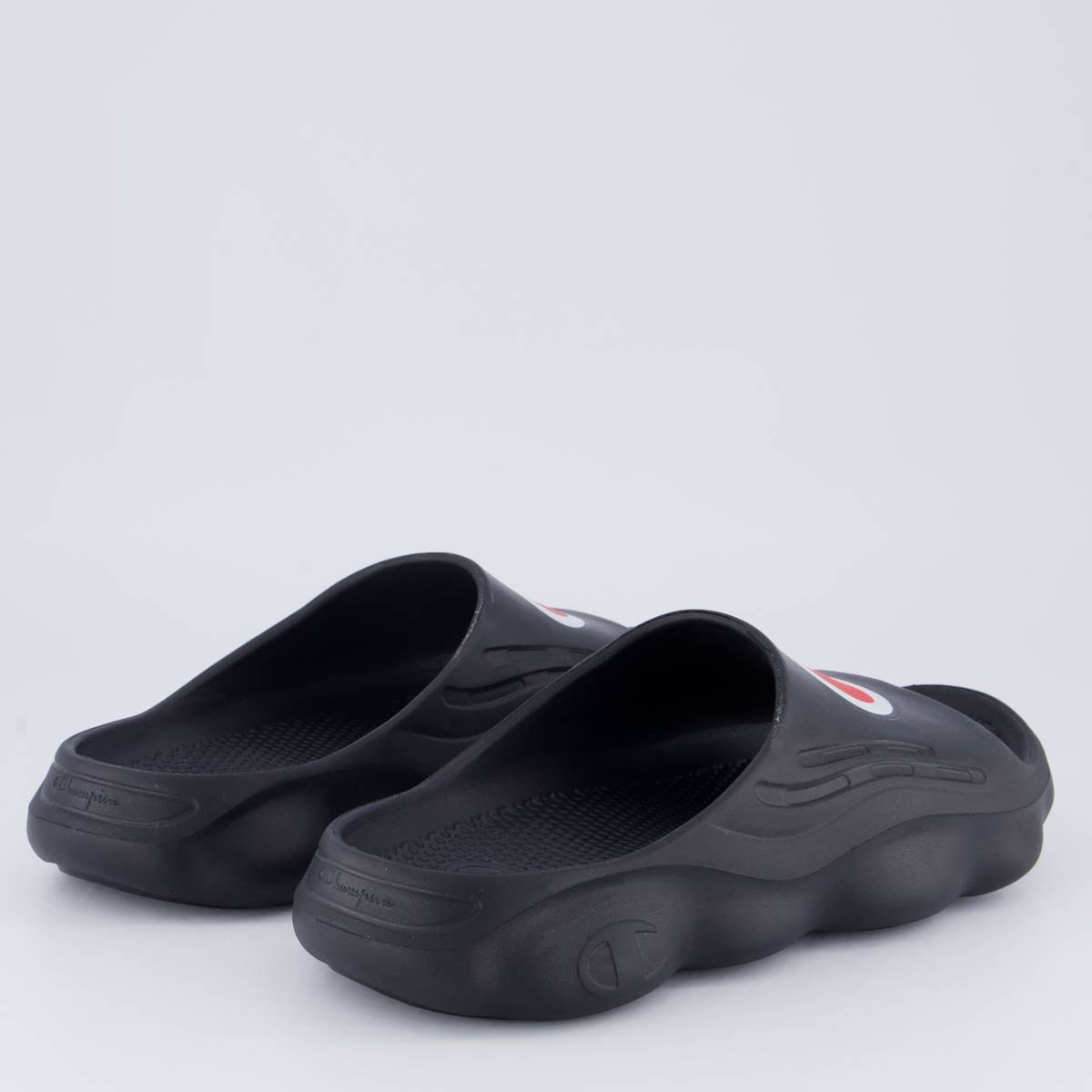 Chinelo Champion Nuvem Spheric Preto Preto 4