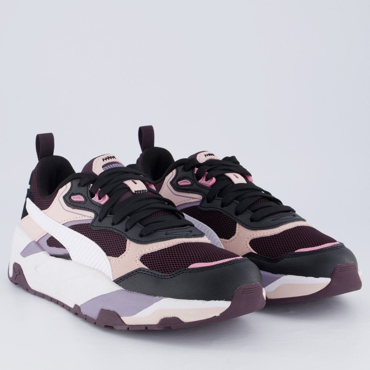 Tênis Puma Trinity Feminino Roxo e Preto Multicores 2