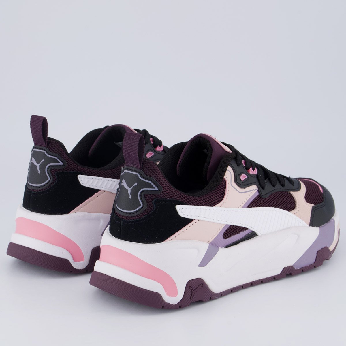 Tênis Puma Trinity Feminino Roxo e Preto Multicores 3