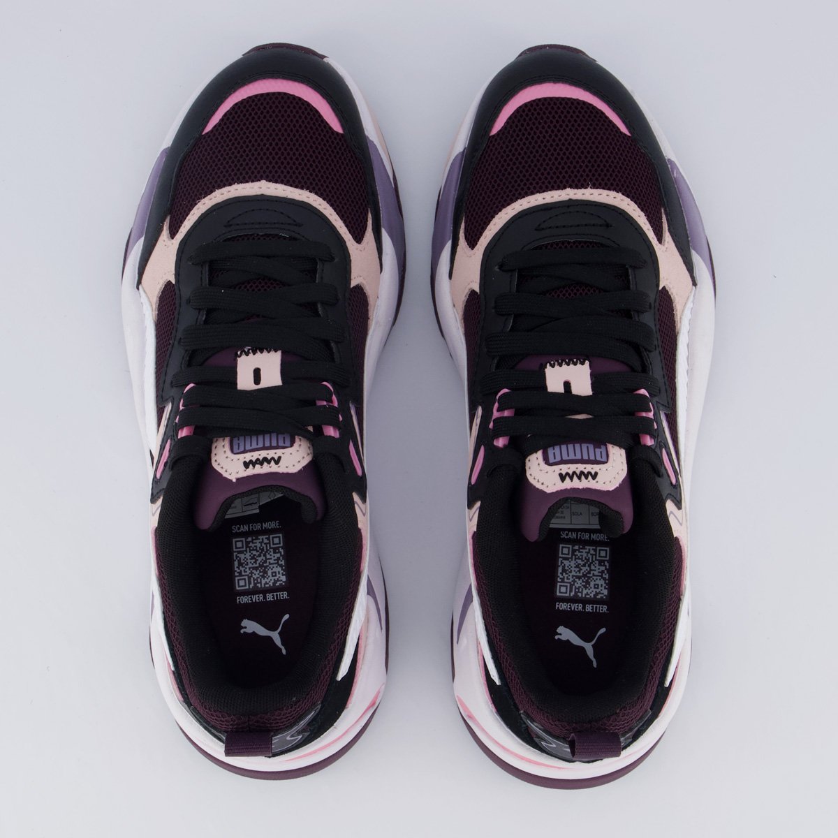 Tênis Puma Trinity Feminino Roxo e Preto Multicores 4