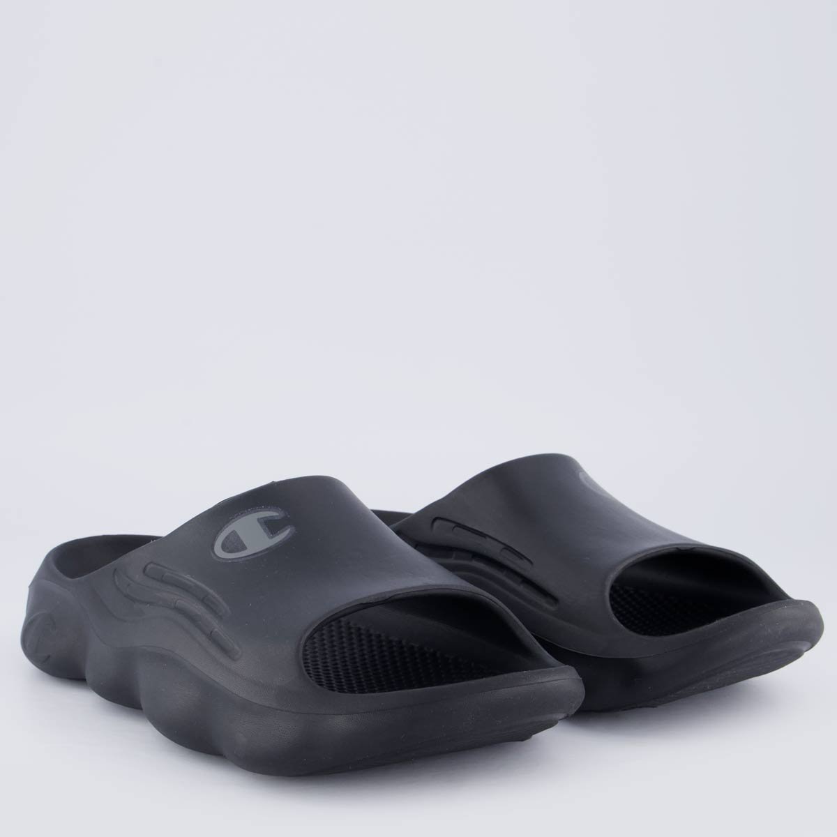 Chinelo Champion Nuvem Spheric II Preto Preto 3