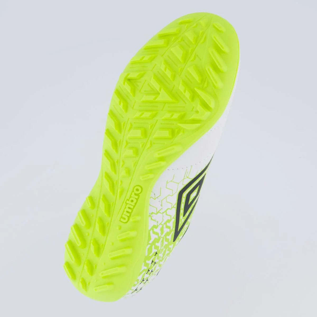 Chuteira Umbro Class Neo Society Juvenil Branca Branco/Amarelo/Preto 5