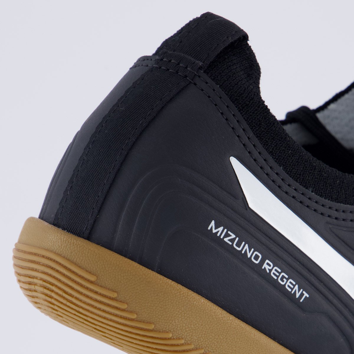 Chuteira Mizuno Regent IN Futsal Preta e Branca Preto/Branco 6