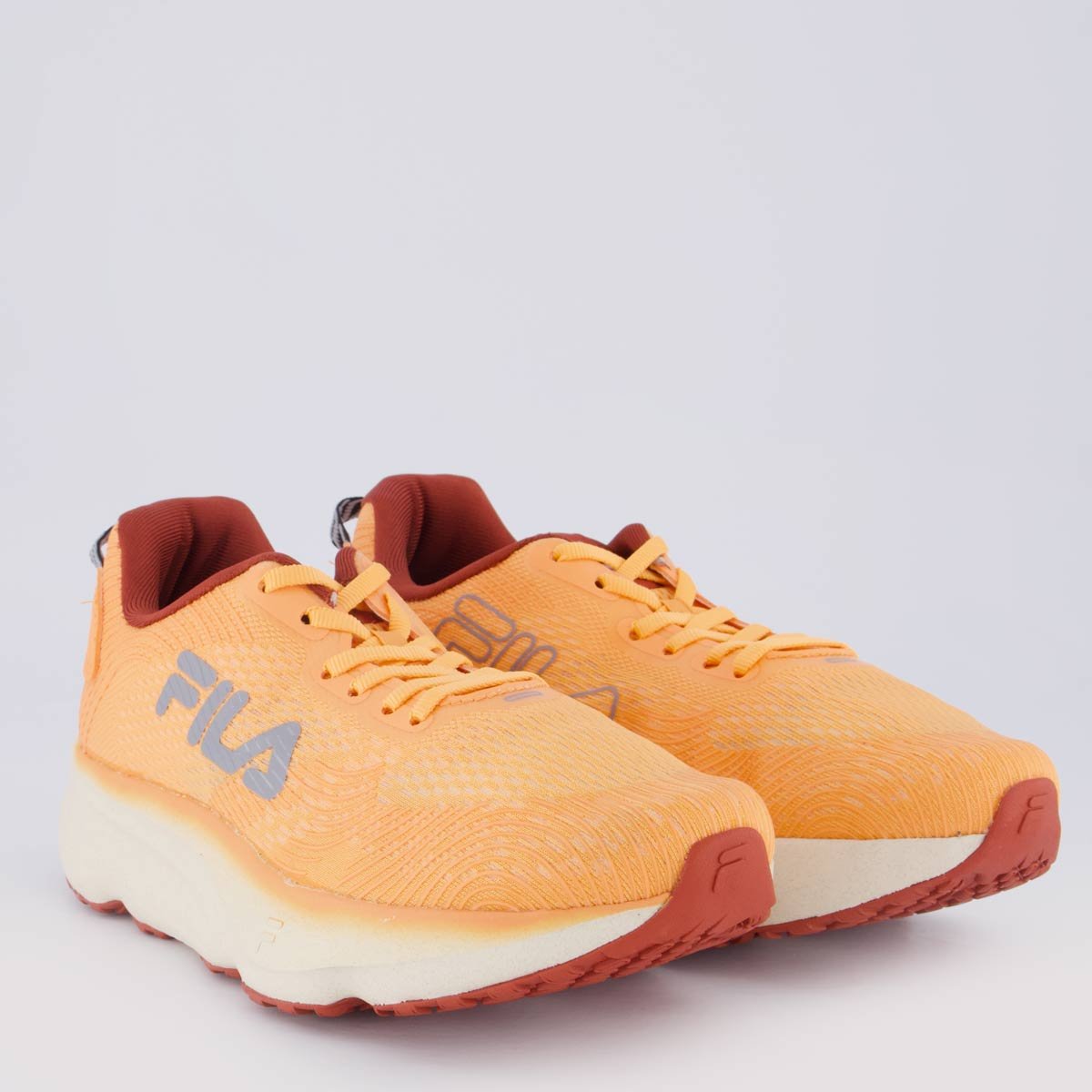 Tênis Fila Maxximus Feminino Laranja Laranja 2