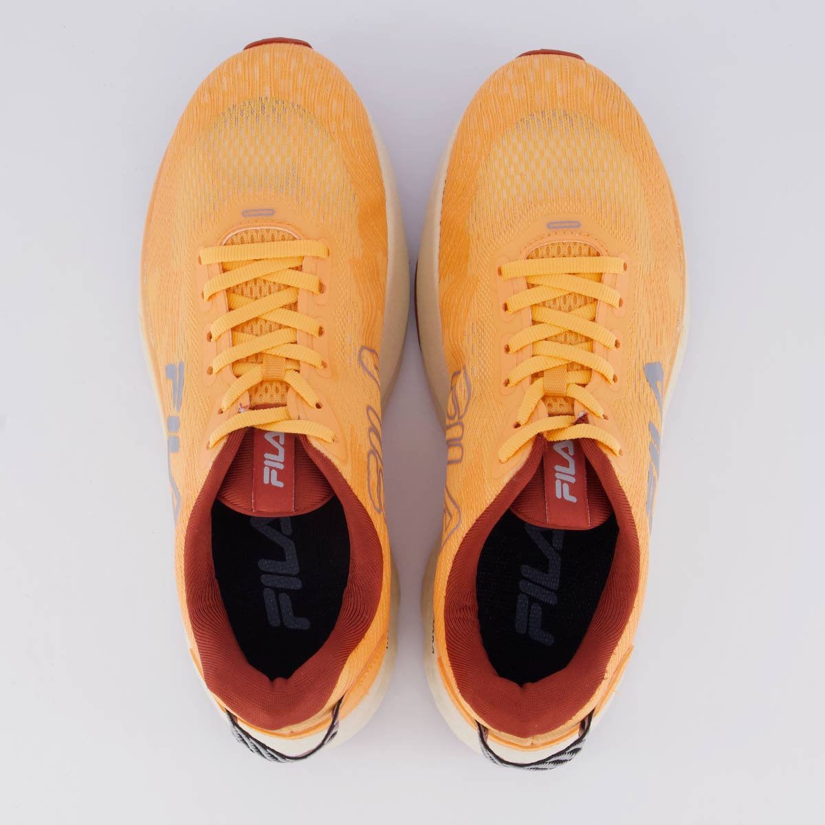 Tênis Fila Maxximus Feminino Laranja Laranja 4