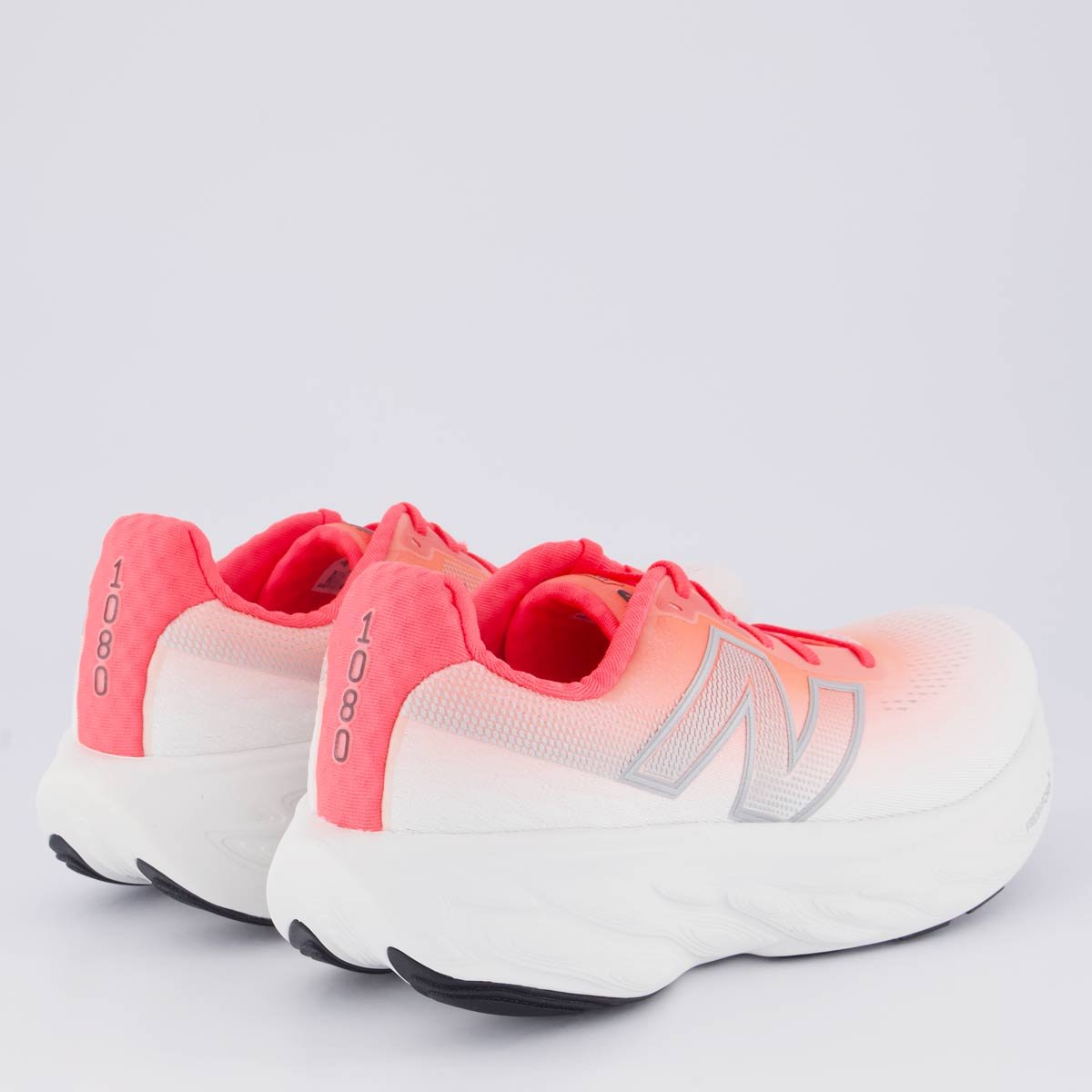 Tênis New Balance Fresh Foam X 1080 V14 Coral Coral/Branco 3