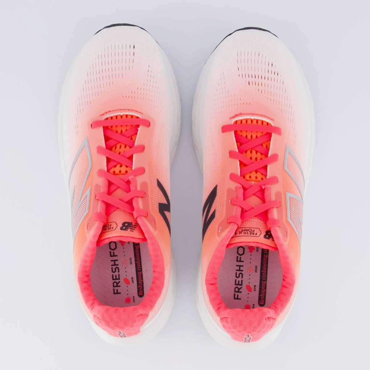 Tênis New Balance Fresh Foam X 1080 V14 Coral Coral/Branco