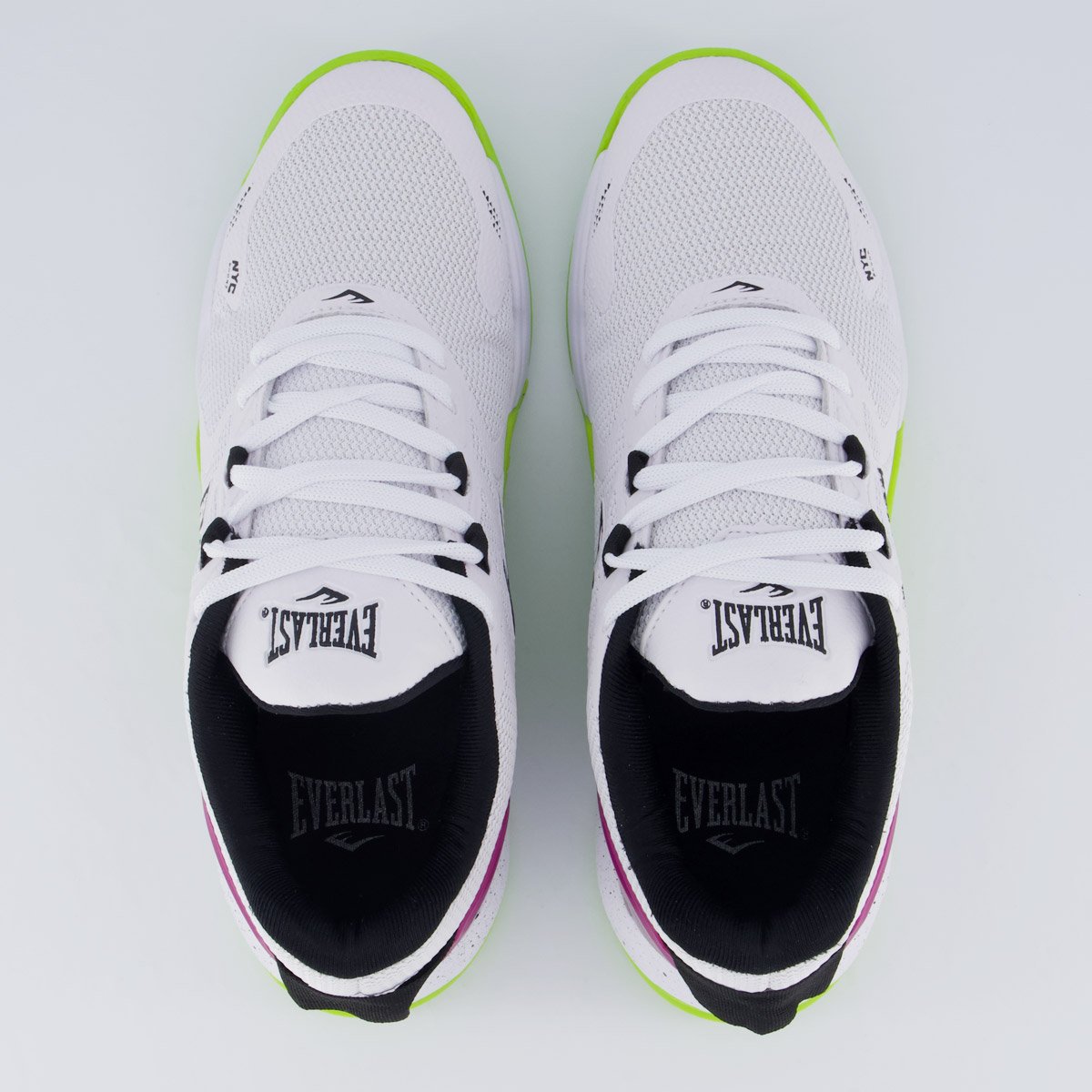 Tênis Everlast Climber Pro 3 Branco e Verde Branco/Verde/Roxo 4