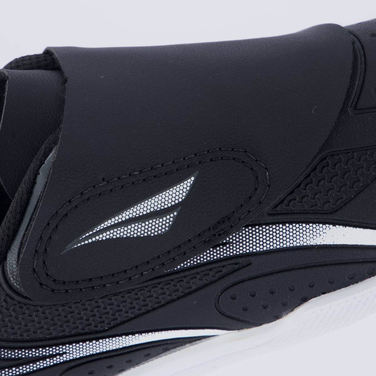 Chuteira Penalty Rocket Y-5 Futsal Infantil Preta e Branca Preto/Branco 7