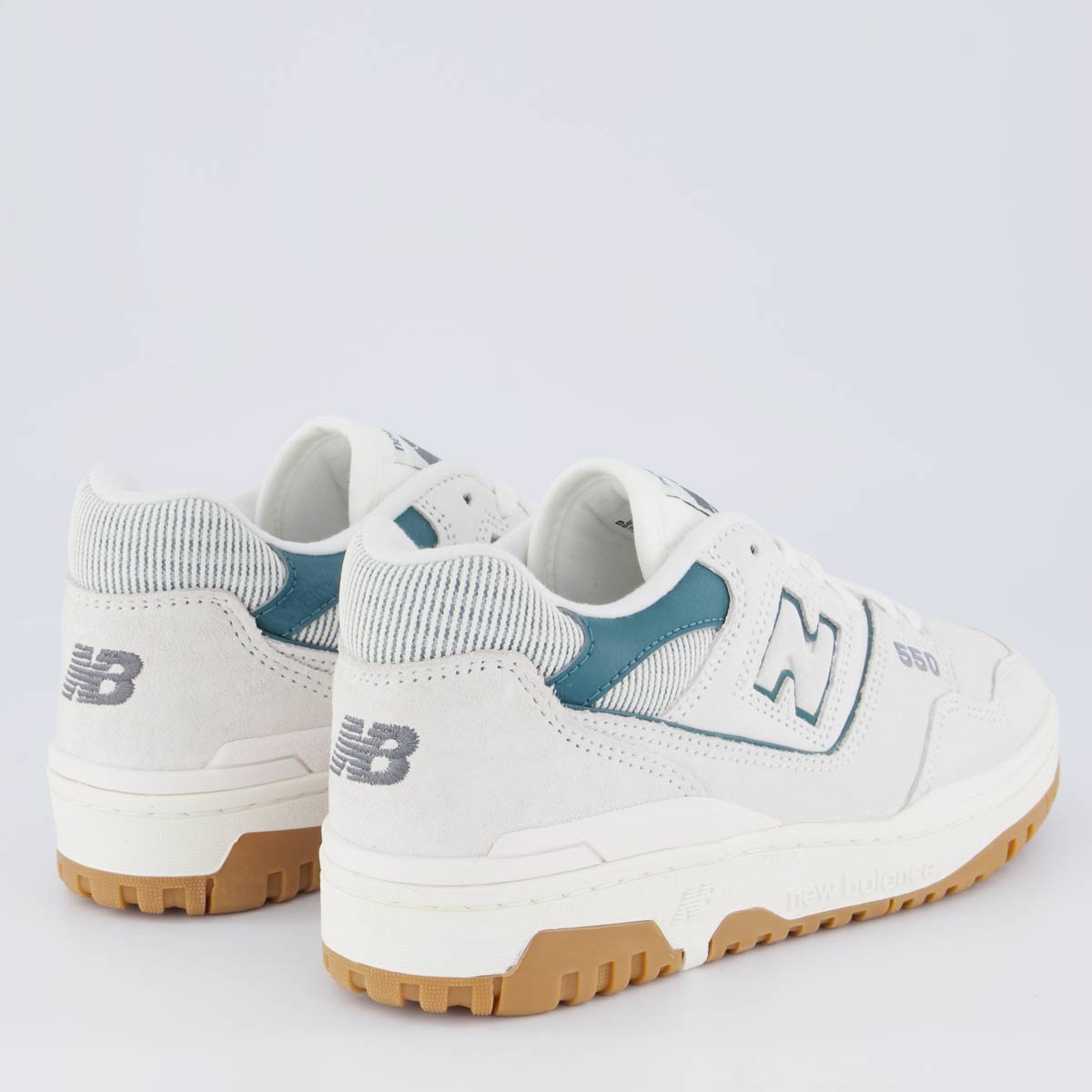 Tênis New Balance 550 Feminino Bege e Verde Bege/Verde 3