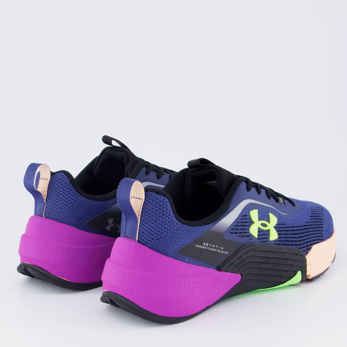 Tênis Under Armour Tribase Reps 2 SE Marinho e Roxo Multicores 3