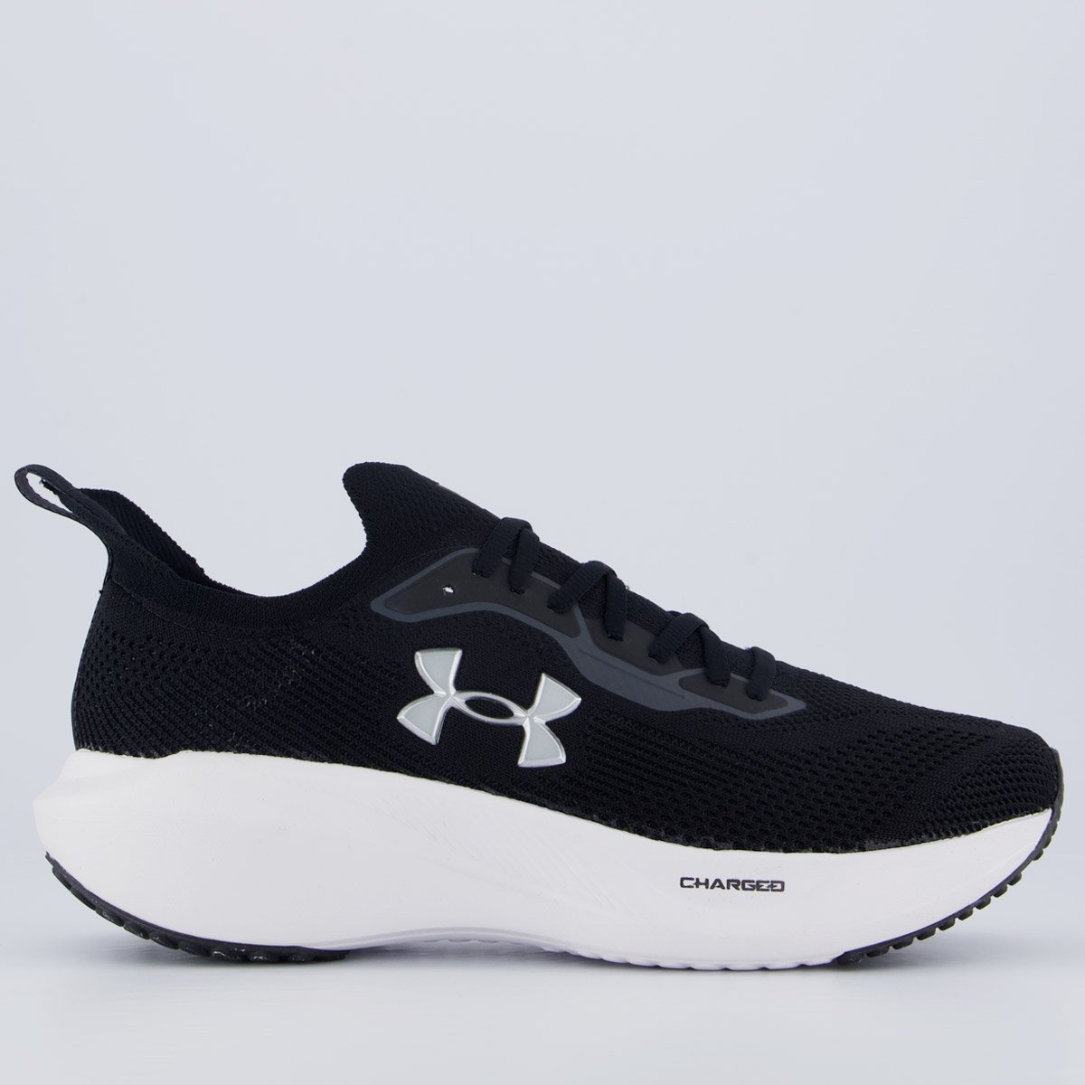 Tênis Under Armour Charged Slight 3 SE Preto Preto/Branco 1