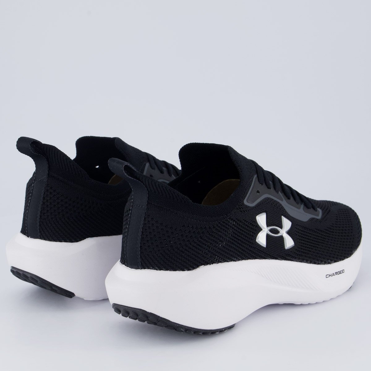 Tênis Under Armour Charged Slight 3 SE Preto Preto/Branco 3