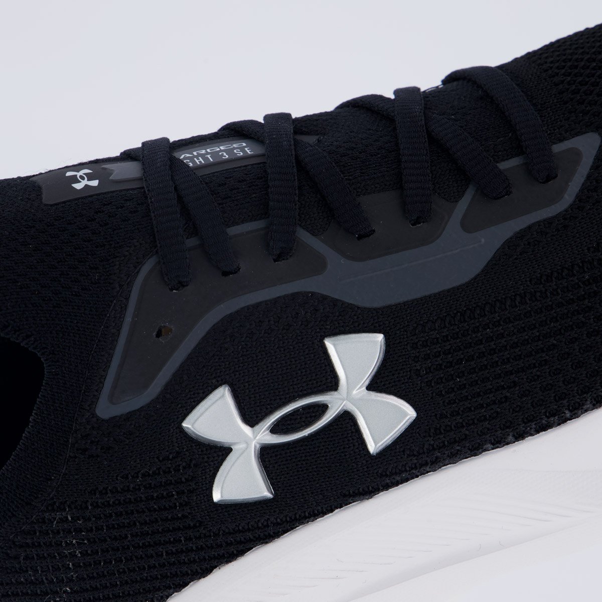 Tênis Under Armour Charged Slight 3 SE Preto Preto/Branco 7
