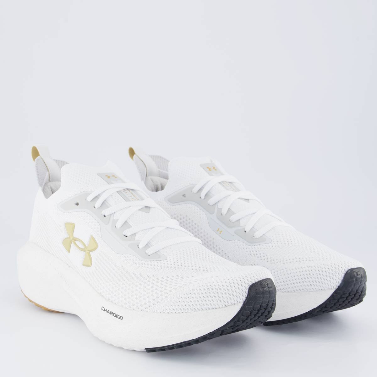 Tênis Under Armour Charged Slight 3 SE Branco Branco 2