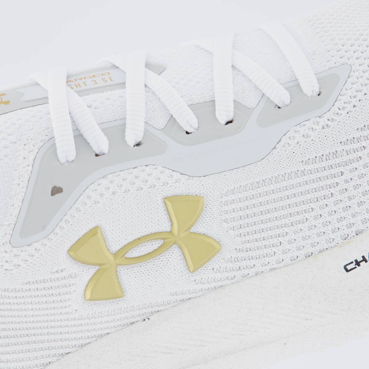 Tênis Under Armour Charged Slight 3 SE Branco Branco 7