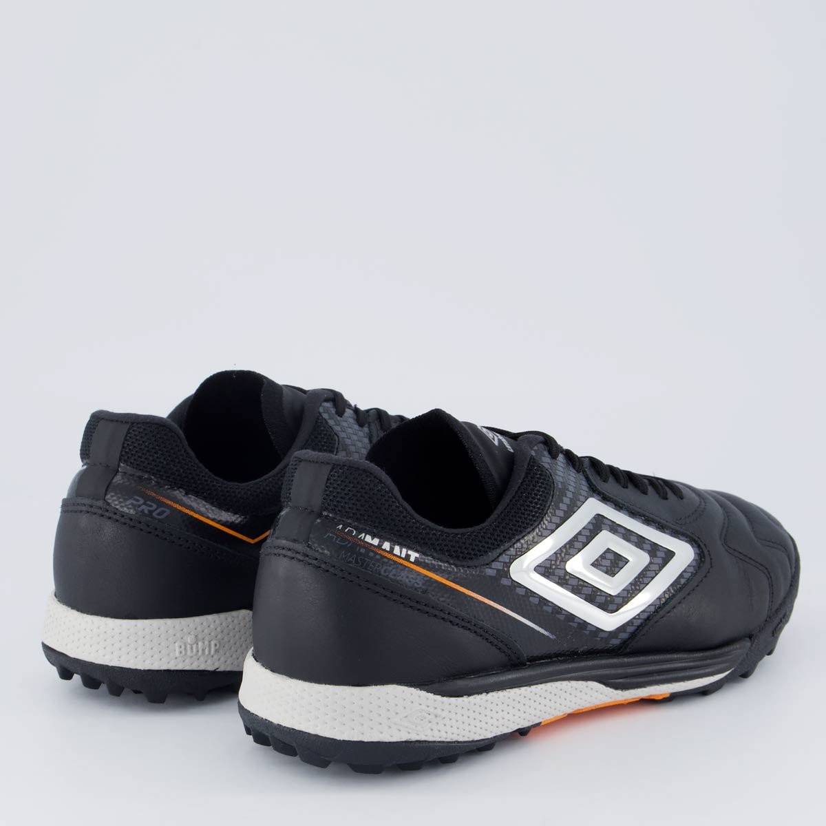 Chuteira Umbro Adamant Master Class Pro Bump Society Preta Preto 3