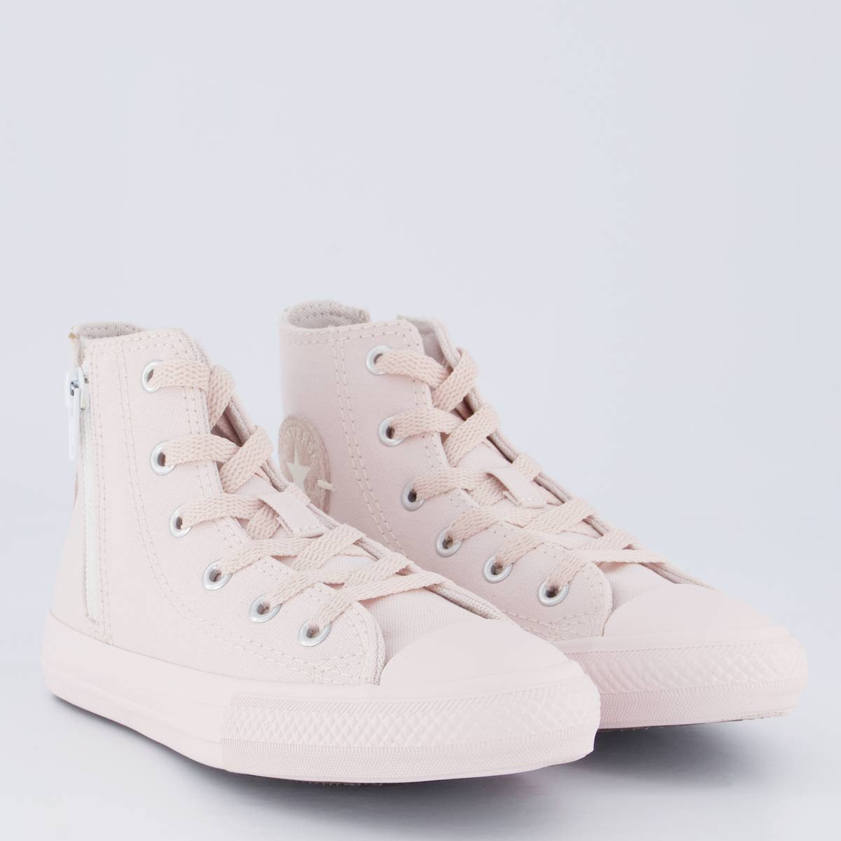 Tênis Converse All Star SZ Cano Alto Juvenil Rosa Rosa 8
