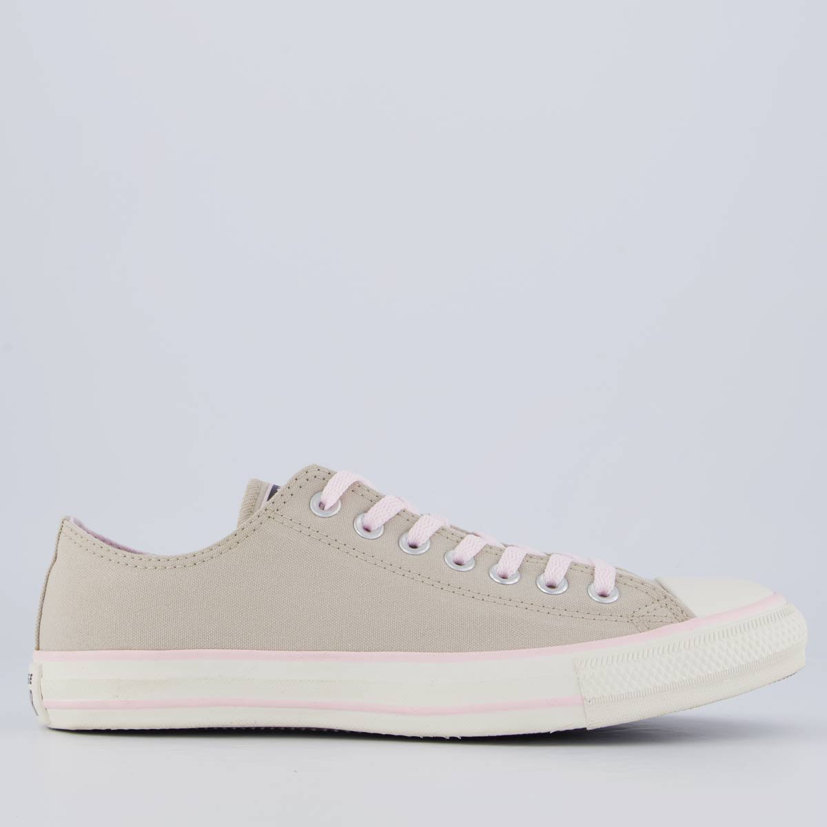 Tênis Converse All Star CT Bege e Rosa